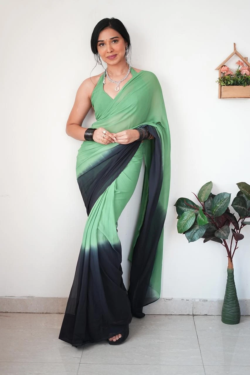 Vardan Ethnic Bt-391 Pedding Georgette Wholesale Fancy Sarees Catalog — Wholesale Sarees, MPA wholesale from Surat - Gallery Image 6